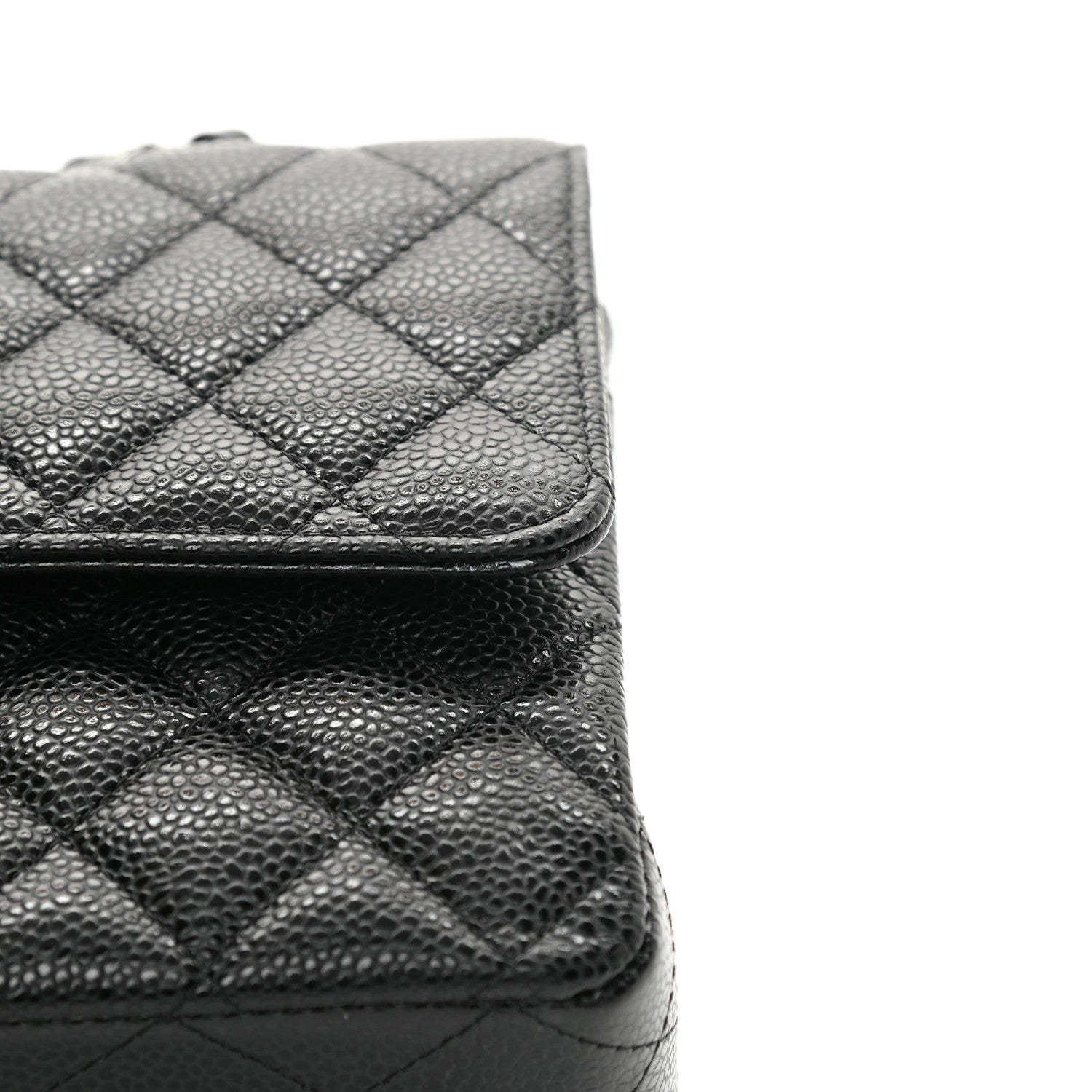 Chanel Caviar Quilted Medium Double Flap Black 15 of 15