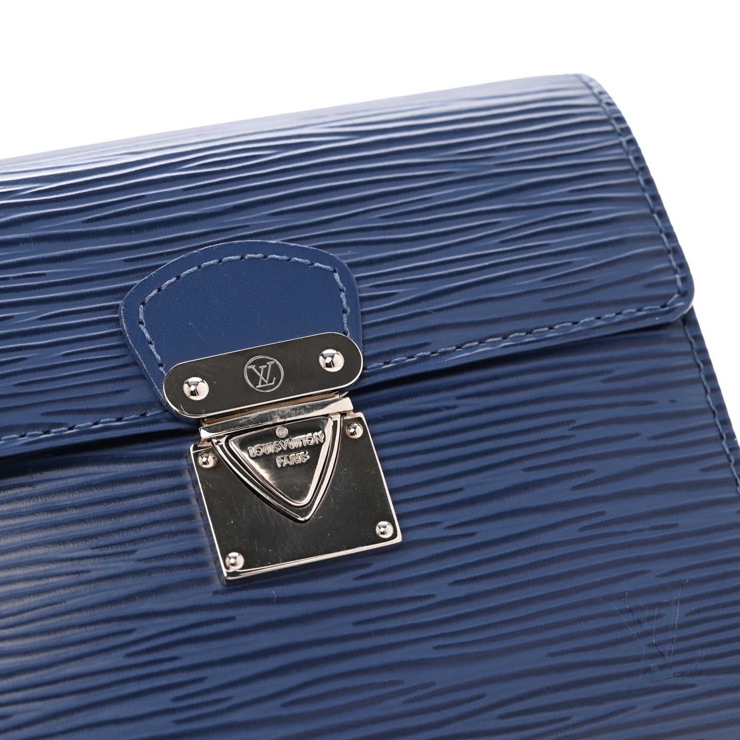 Louis Vuitton Epi Koala Wallet Blue 9 of 9