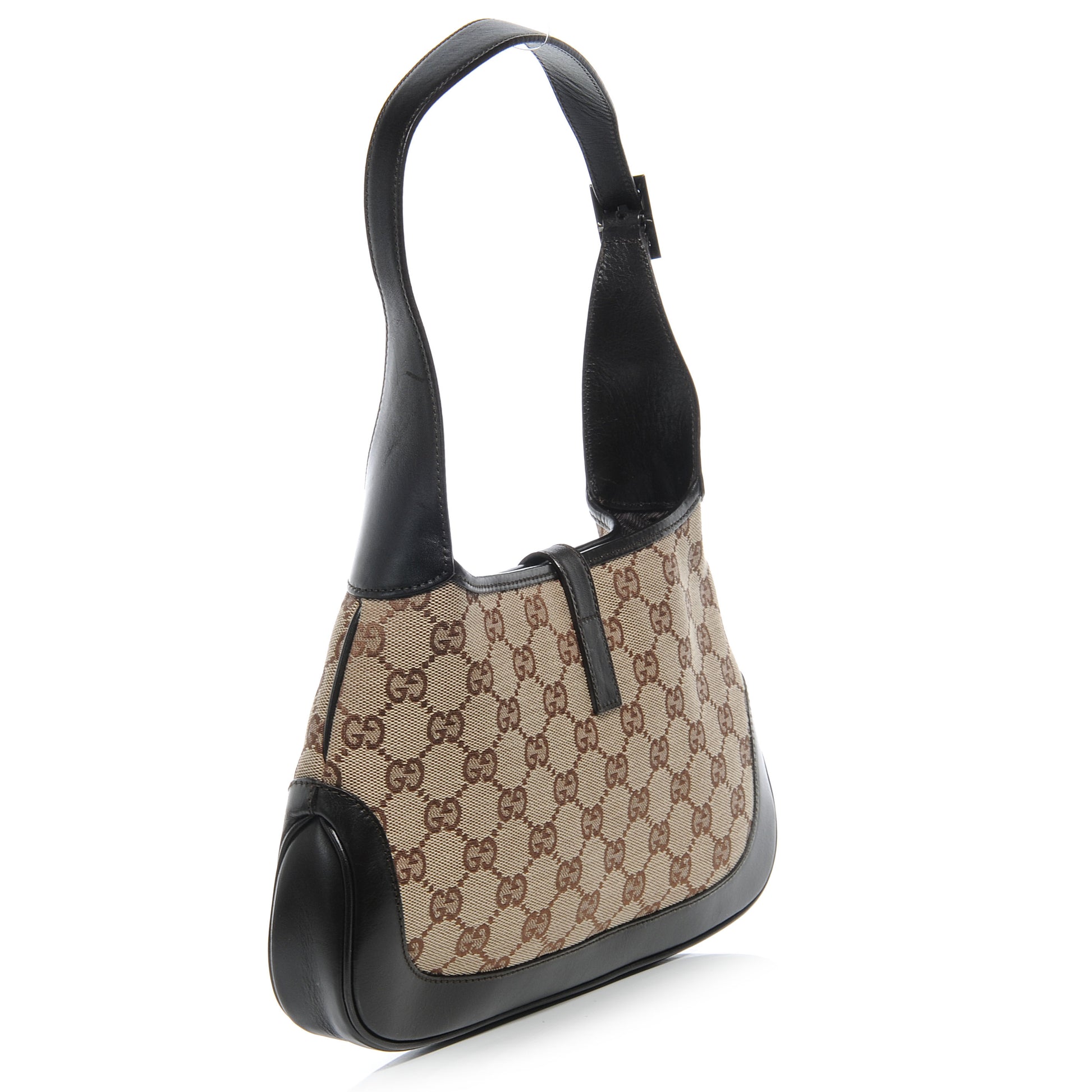 Gucci Monogram Web Jackie O Hobo 3 of 7