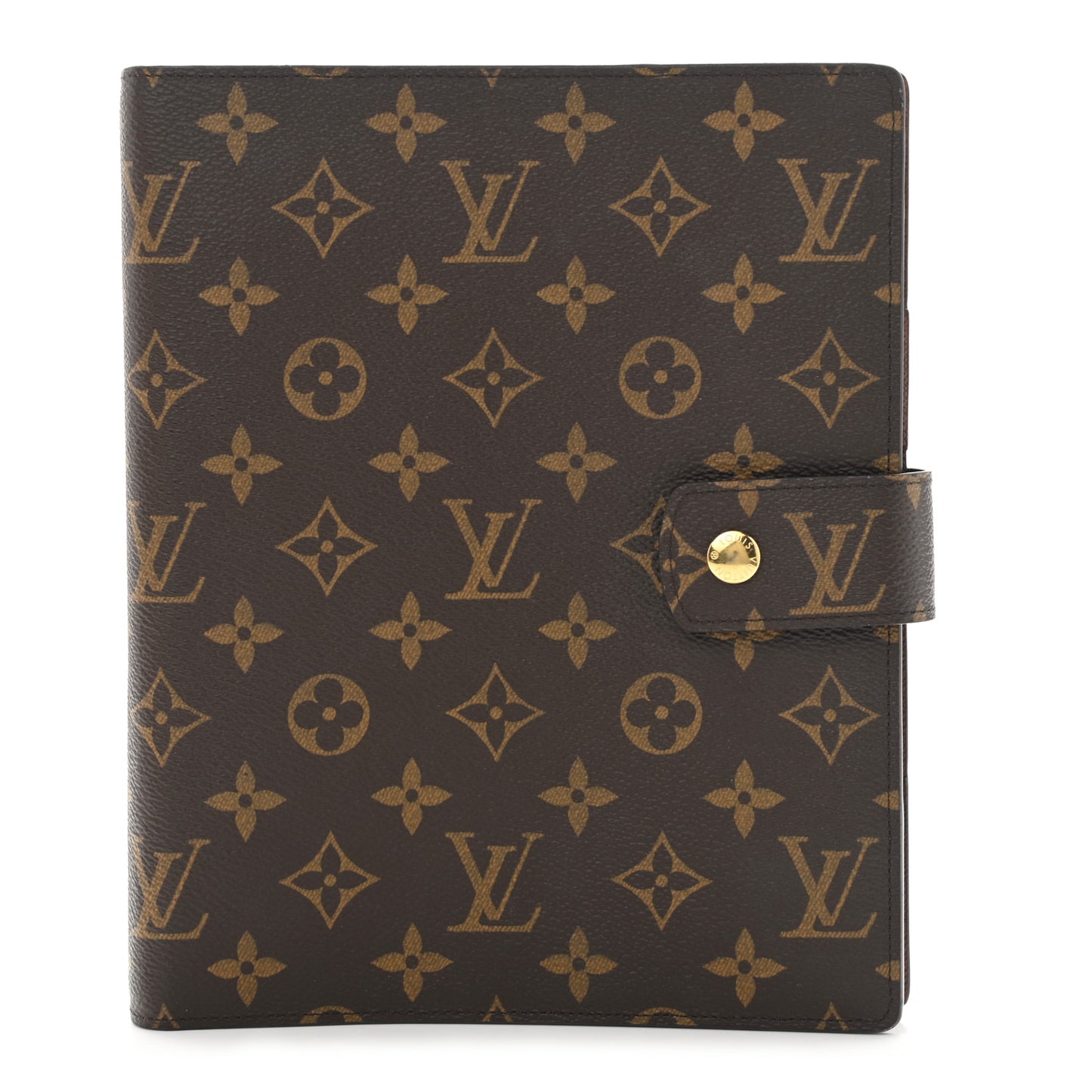 Monogram Large Ring Agenda Cover
