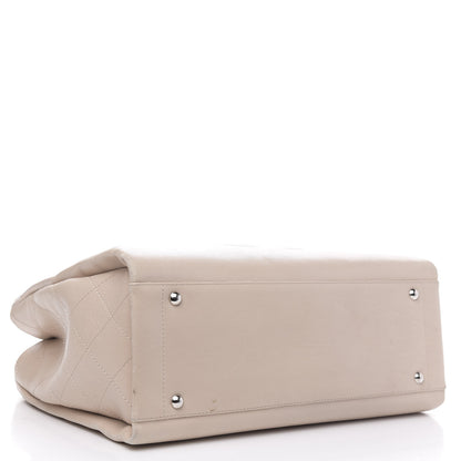 Chanel Caviar CC Tote Beige 5 of 19
