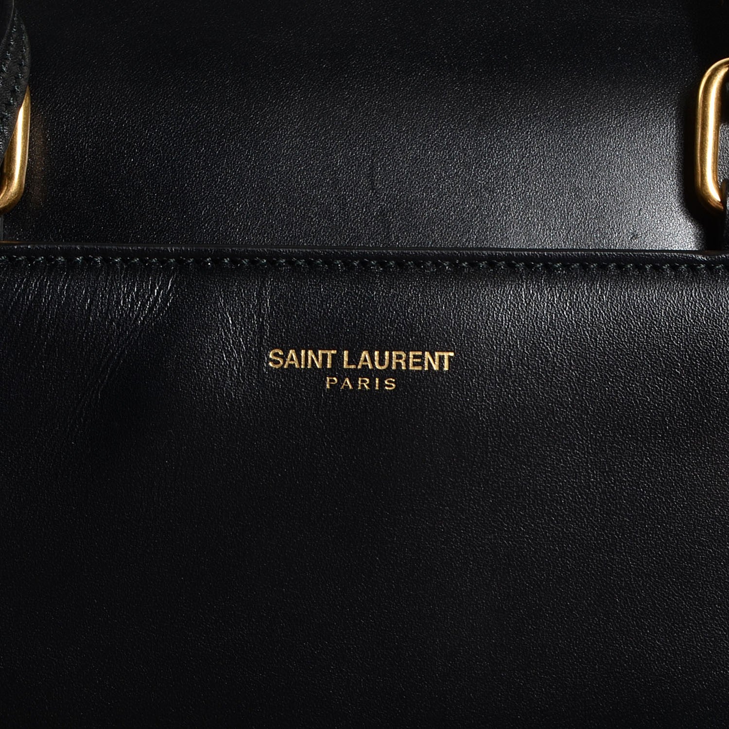 Saint Laurent Calfskin Classic Duffle 12 Black 9 of 9
