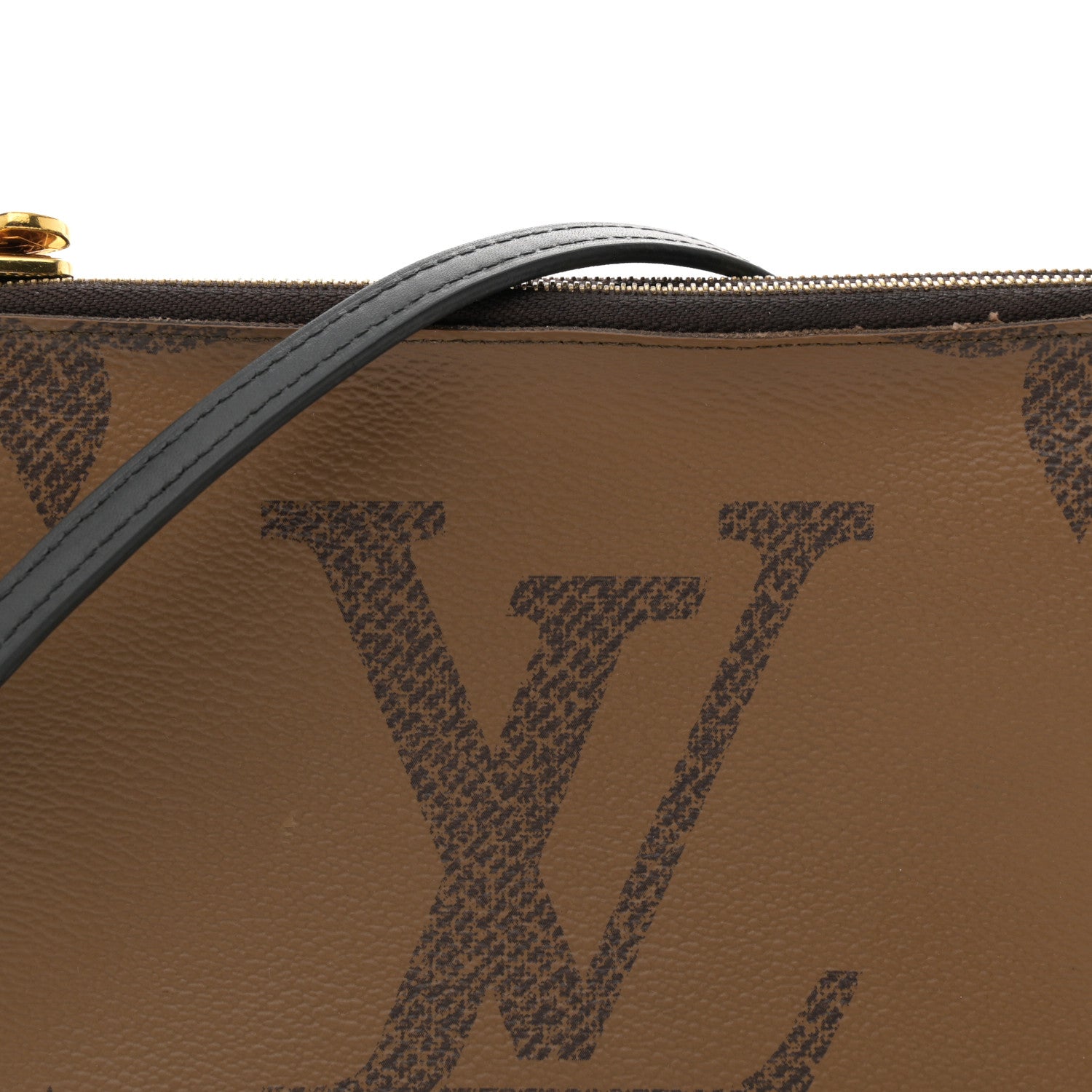 Louis Vuitton Reverse Monogram Giant Double Zip Pochette 7 of 13