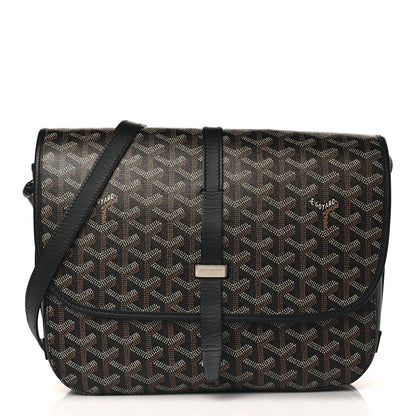 Goyard Goyardine Belvedere II MM Messenger Bag Black 1 of 8