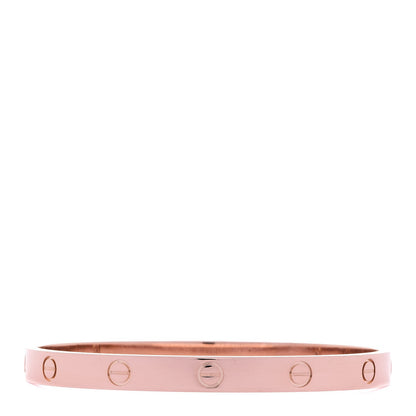 Cartier 18K Pink Gold LOVE Bracelet 18 3 of 6