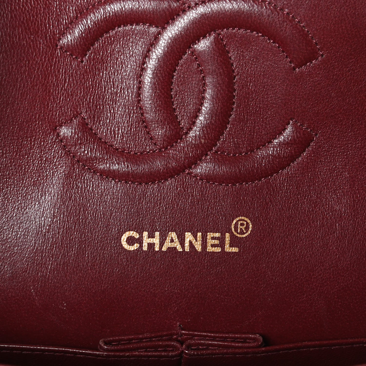 Chanel Lambskin Quilted Medium Double Flap Black 6 of 9