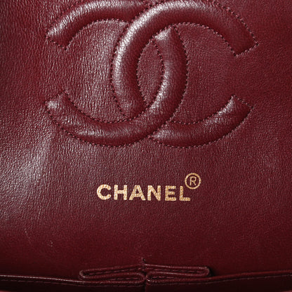 Chanel Lambskin Quilted Medium Double Flap Black 6 of 9