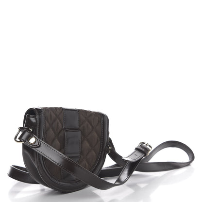 Burberry Nylon Quilted Crossbody Dark Brown 2 of 8