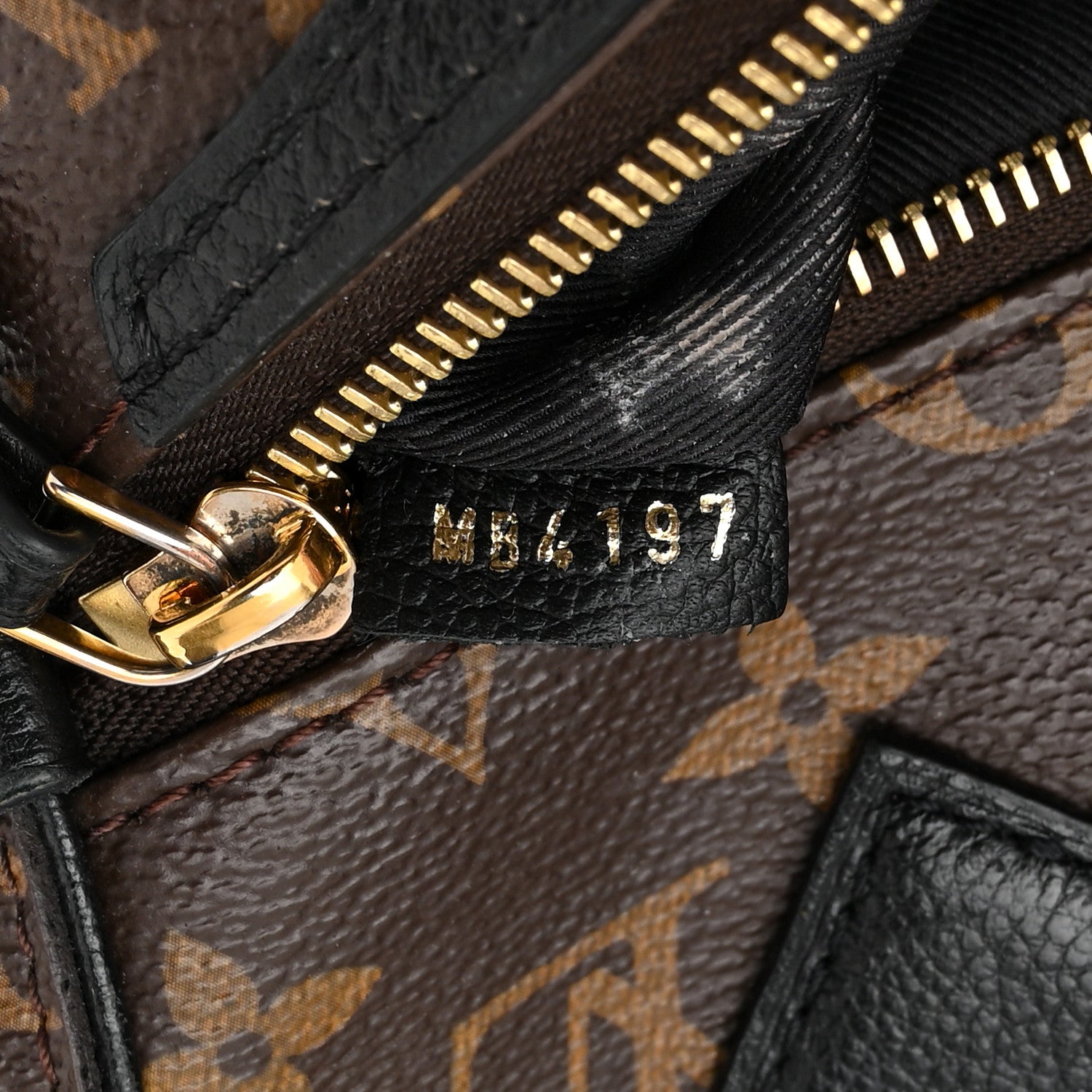 Louis Vuitton Monogram Tournelle PM Black 7 of 10