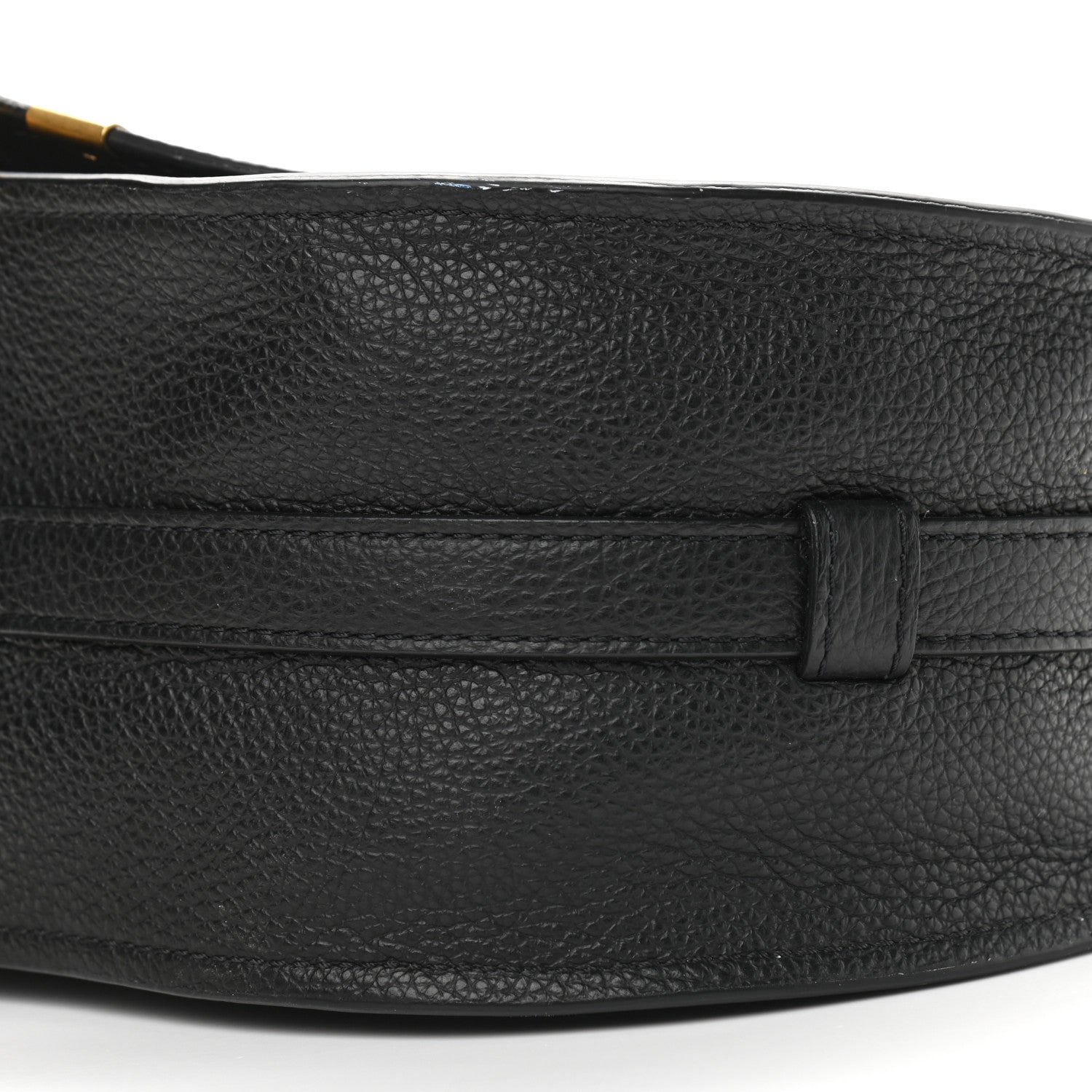 Chloe Calfskin Medium Marcie Round Crossbody Bag Black 13 of 15