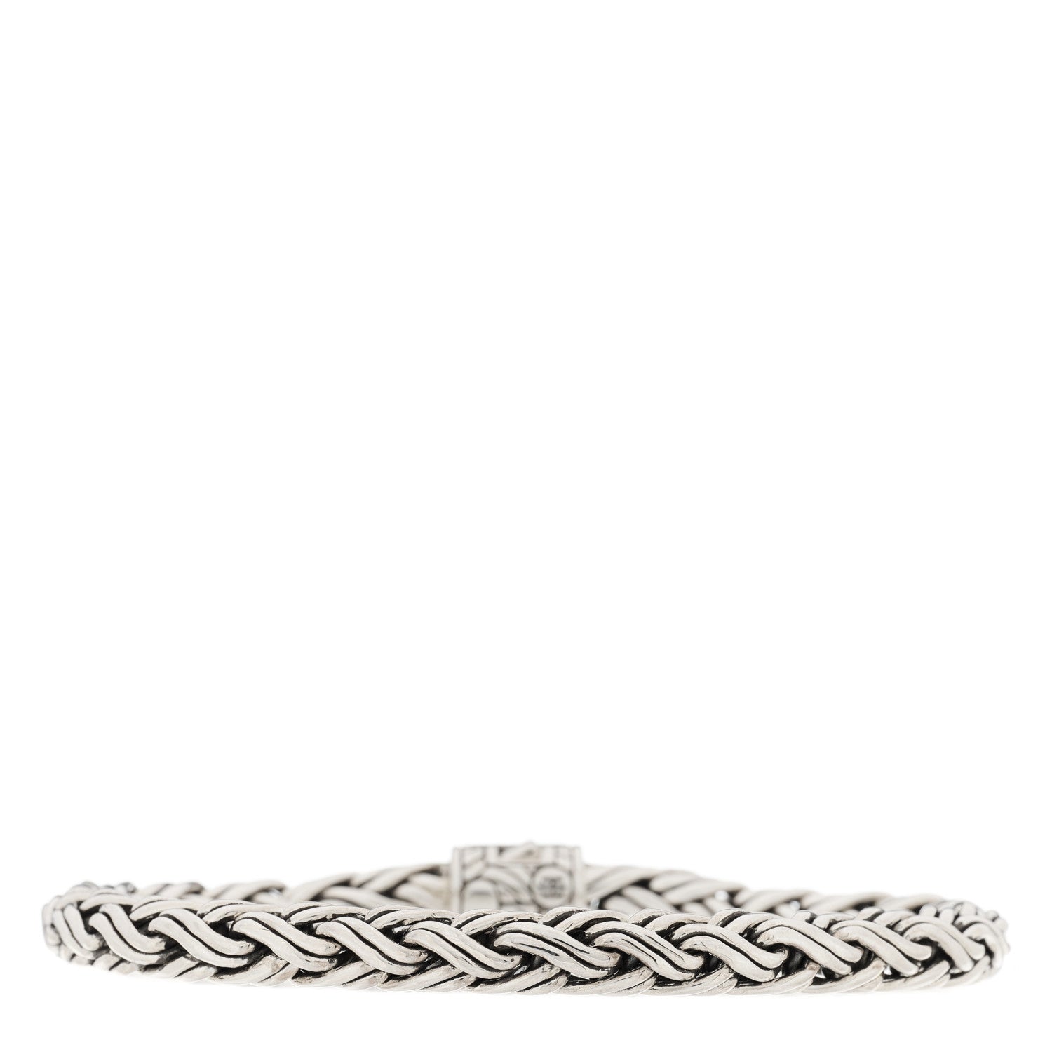 John Hardy Sterling Silver Black Sapphire Kepang Braided Bracelet 2 of 4