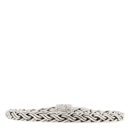 John Hardy Sterling Silver Black Sapphire Kepang Braided Bracelet 2 of 4