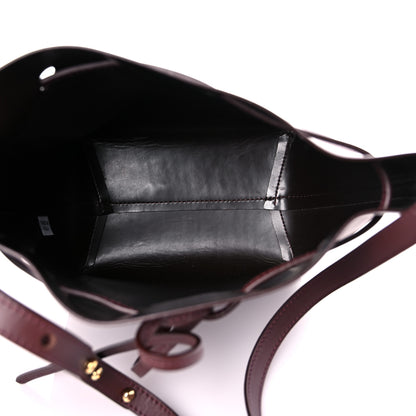 Mansur Gavriel Calfskin Mini Bucket Bag Burgundy 5 of 12