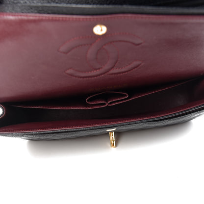 Chanel Caviar Quilted Medium Double Flap Black 5 of 12