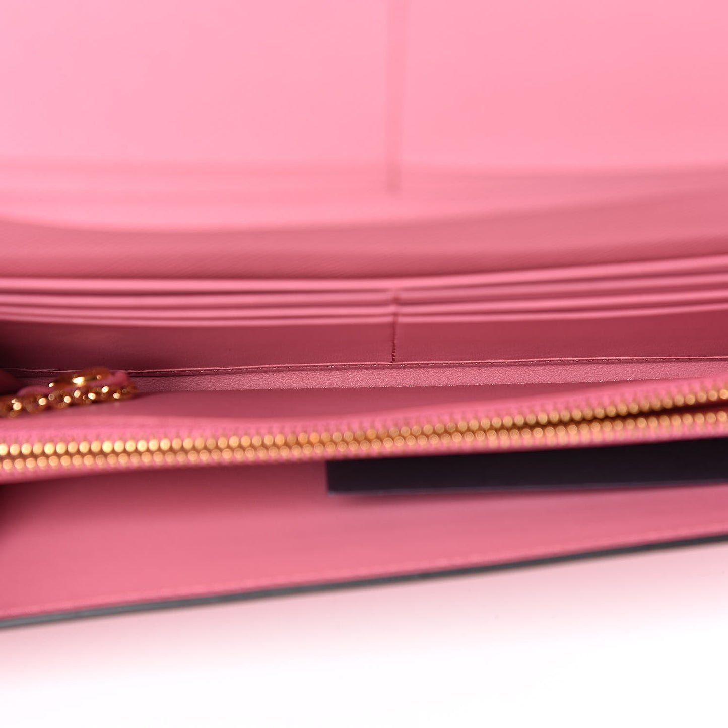 Saffiano Greche Flap Continental Wallet Begonia Giada