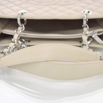 Chanel Caviar Grand Shopping Tote GST Beige Clair 8 of 23