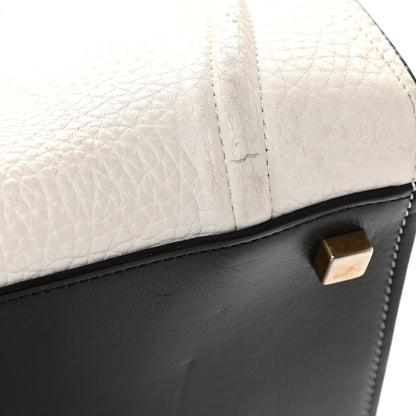 Celine Bullhide Medium Phantom Luggage White 10 of 15