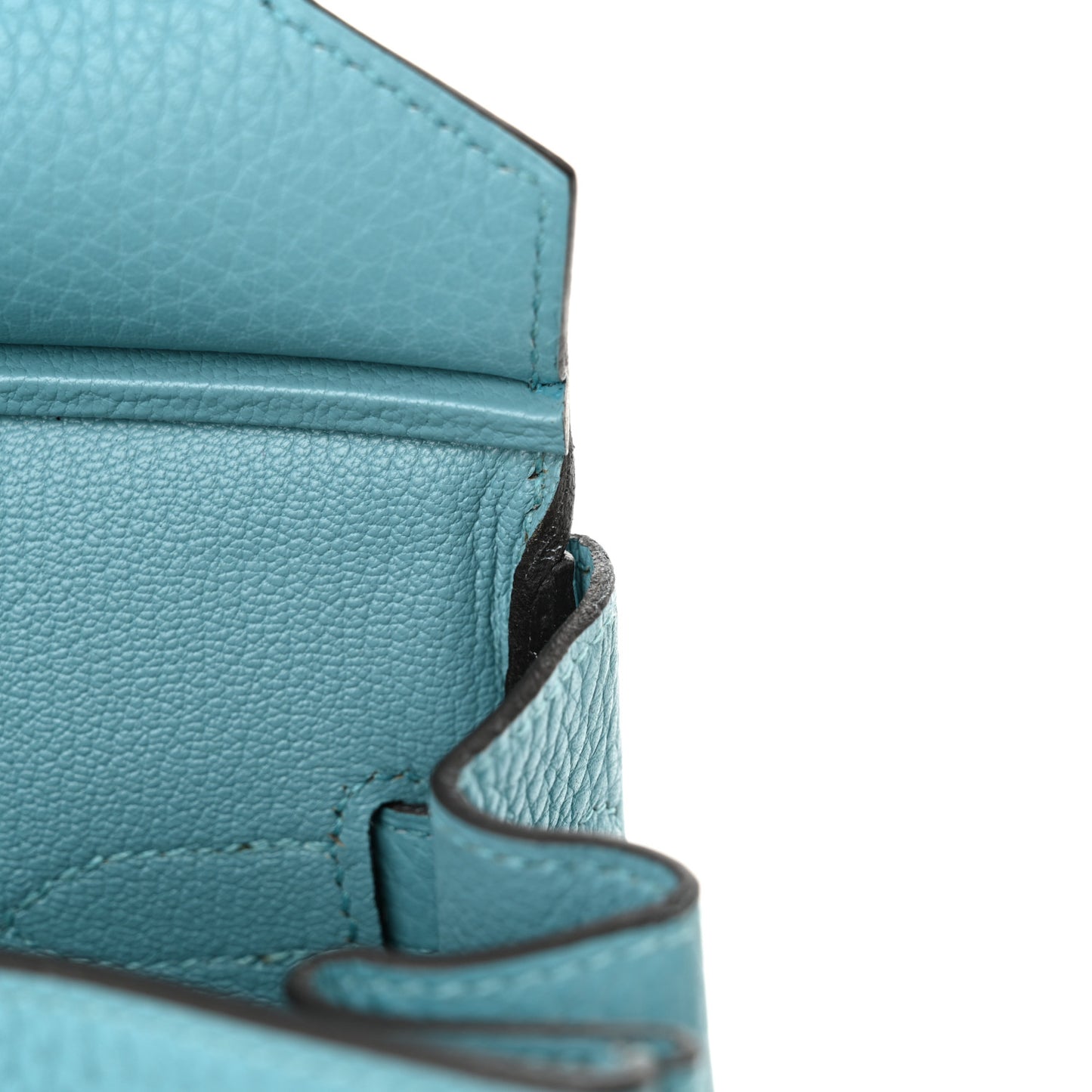 Taurillon Clemence Birkin 30 Bleu Saint Cyr