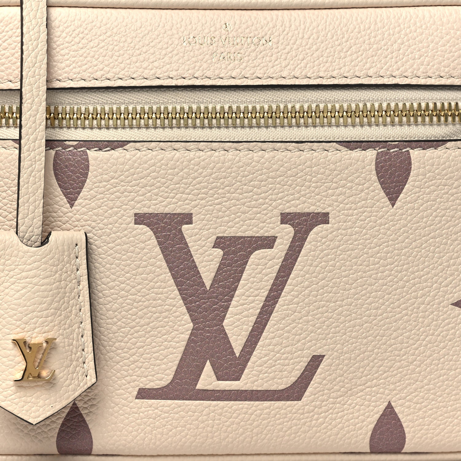 Louis Vuitton Empreinte Monogram Giant Vanity PM Creme Bois de Rose 7 of 10