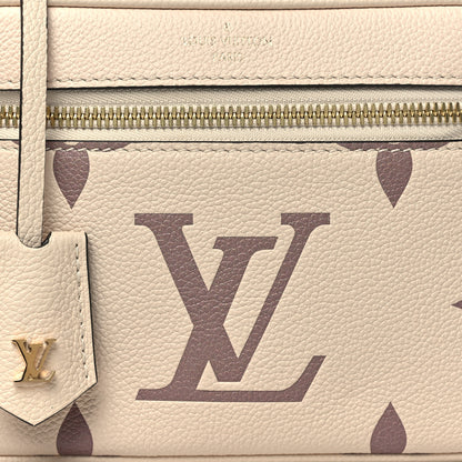 Louis Vuitton Empreinte Monogram Giant Vanity PM Creme Bois de Rose 7 of 10