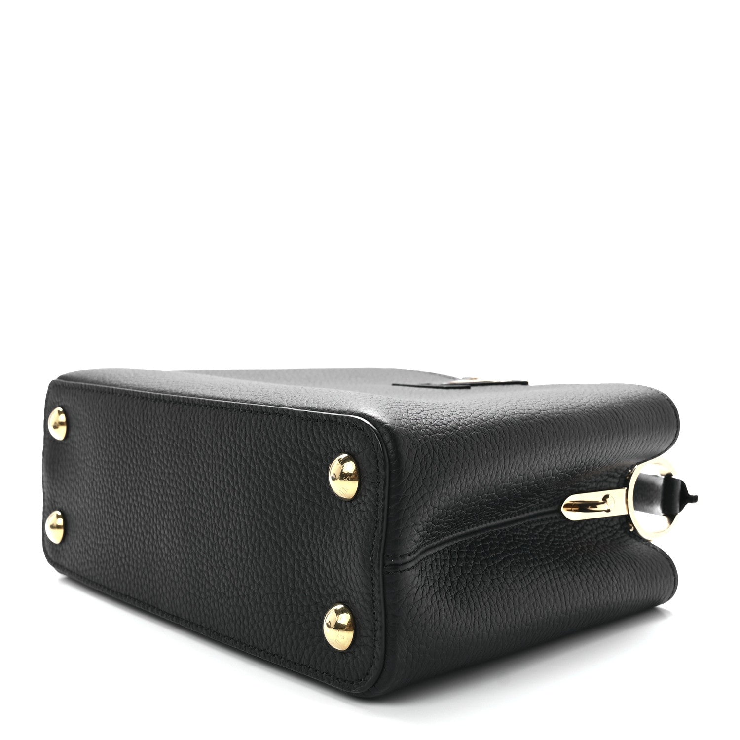 Louis Vuitton Taurillon Capucines Leopard BB Black 8 of 10