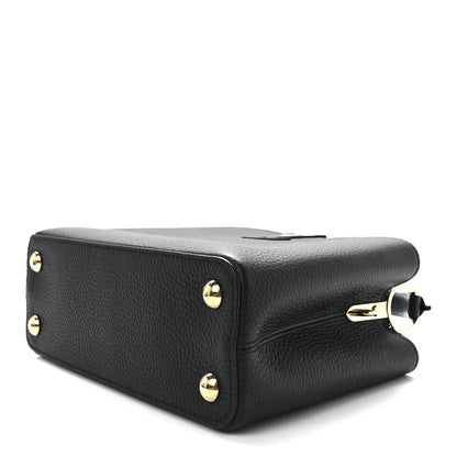 Louis Vuitton Taurillon Capucines Leopard BB Black 8 of 10