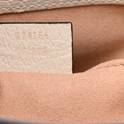 Gucci GG Supreme Monogram Flora Textured Calfskin Small Padlock Tote Beige Ebony Multicolor Mystic White 7 of 12