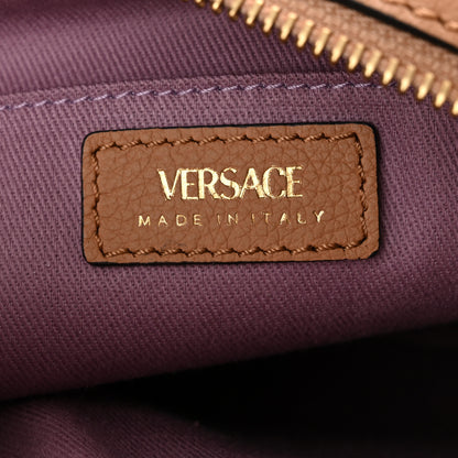 Versace Grained Calfskin Medusa Camera Bag Brown 7 of 9