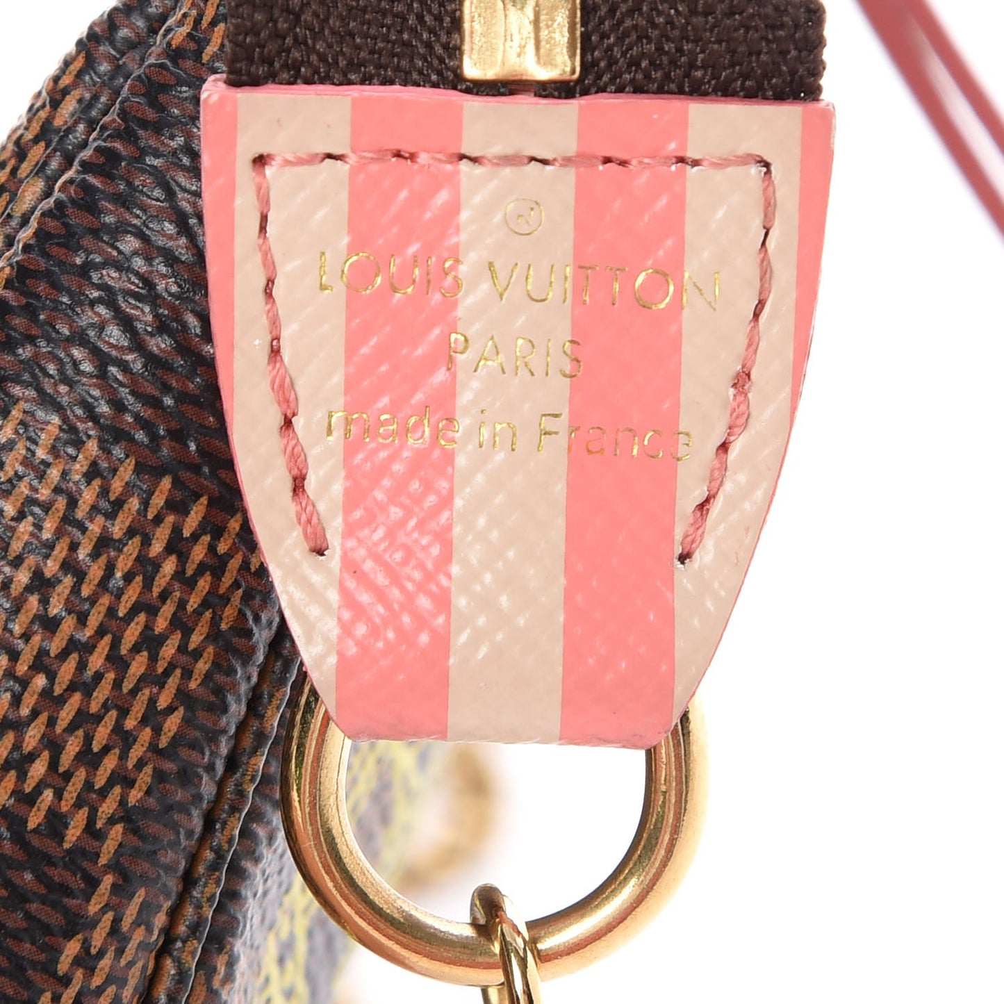 Damier Ebene 2014 Christmas Animation Mini Pochette Accessories
