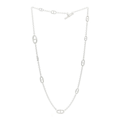Hermes Sterling Silver Farandole Necklace 80 3 of 5