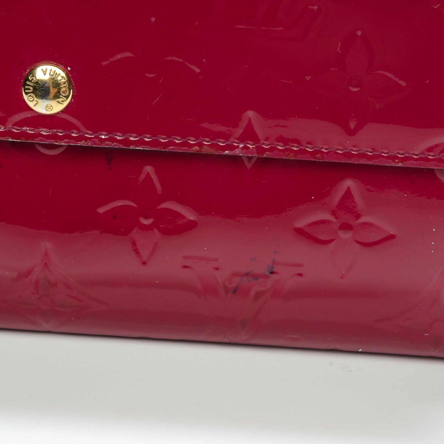 Louis Vuitton Vernis Sarah Wallet Rose Indien 8 of 16
