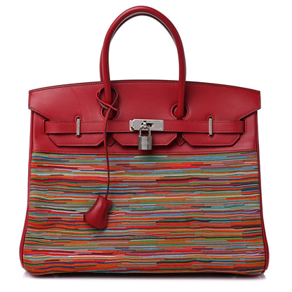 Hermes Swift Vibrato Birkin 35 Rouge Garance 1 of 15