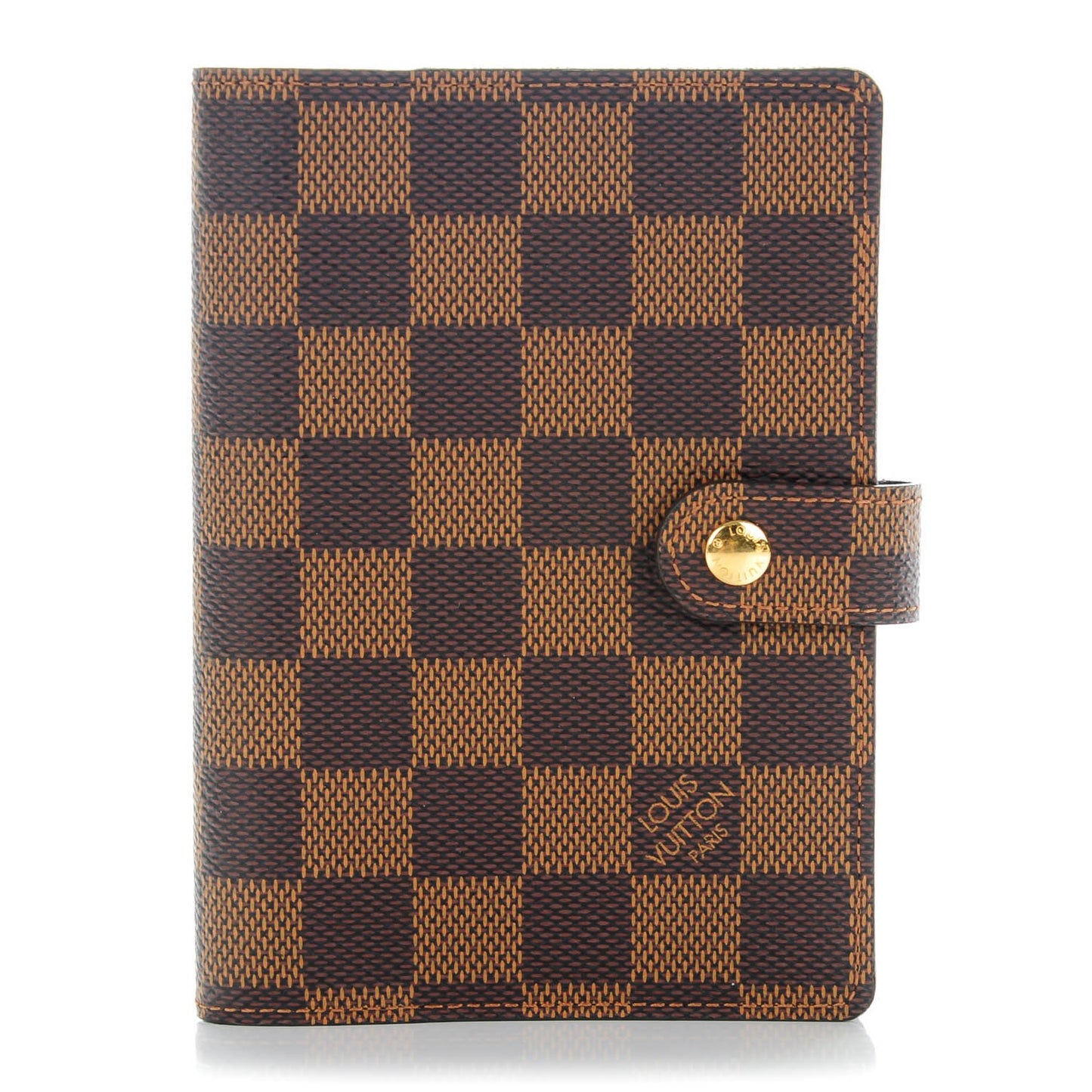 Damier Ebene Small Ring Agenda Cover