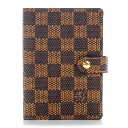 Louis Vuitton Damier Ebene Small Ring Agenda Cover 1 of 7