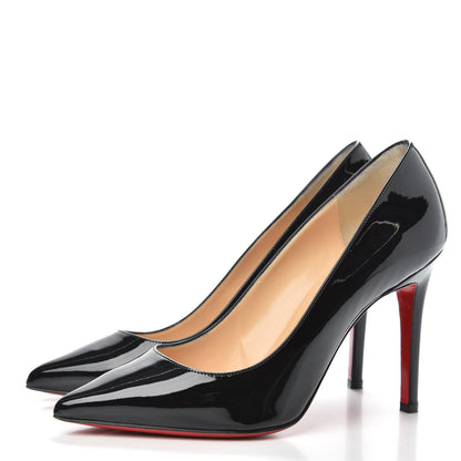 Christian Louboutin Patent Pigalle 100 Pumps 36.5 Black 3 of 9