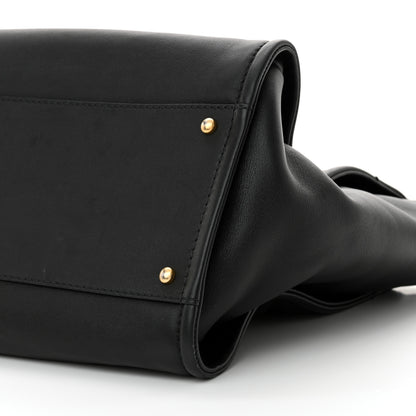 Chanel Calfskin Medium Deauville Tote Black Multicolor 11 of 15