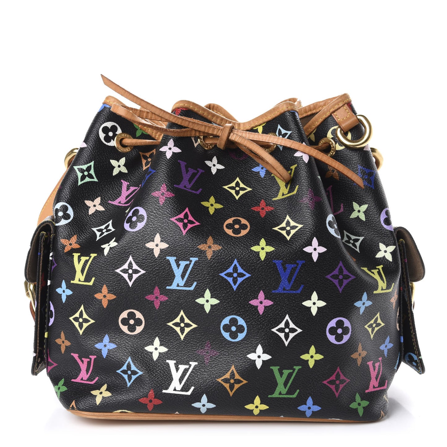 Monogram Multicolor Petit Noe Black
