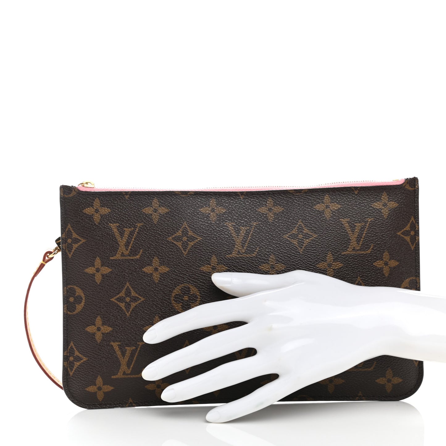 Monogram Neverfull MM GM Pochette Rose Ballerine