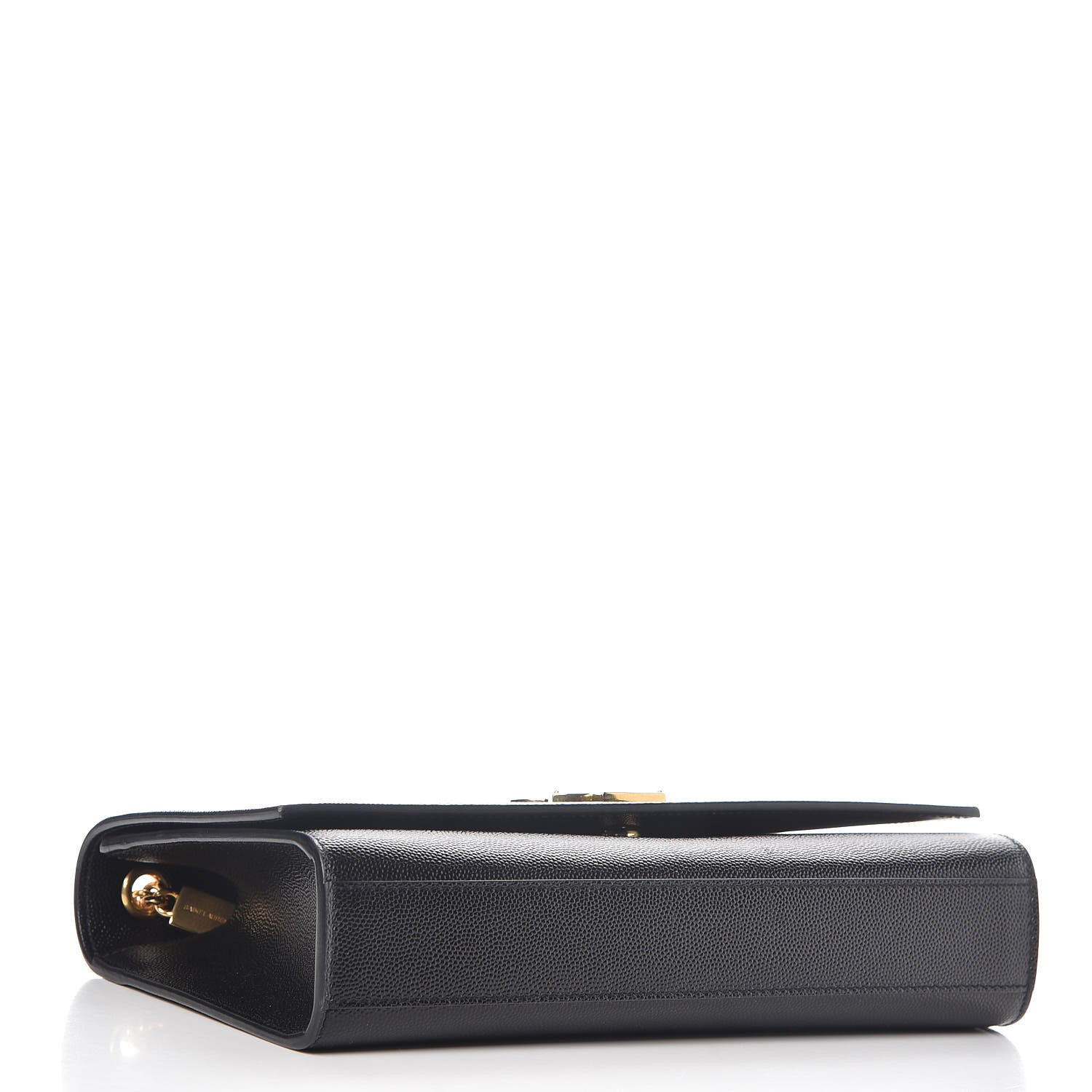 Saint Laurent Grain De Poudre Medium Classic Monogram Kate Satchel Black 4 of 10