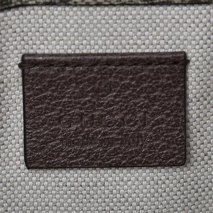 Gucci GG Supreme Monogram Neo Vintage Web Belt Bag Brown 8 of 9