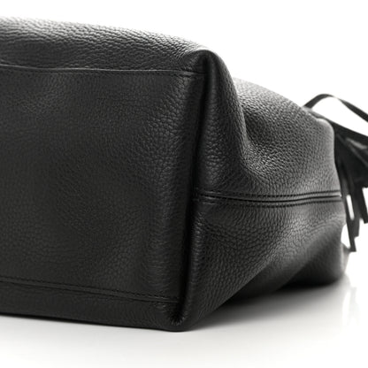 Gucci Pebbled Calfskin Medium Soho Chain Shoulder Bag Black 10 of 12