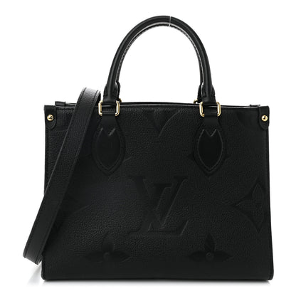 Louis Vuitton Empreinte Monogram Giant Onthego PM Black 1 of 10