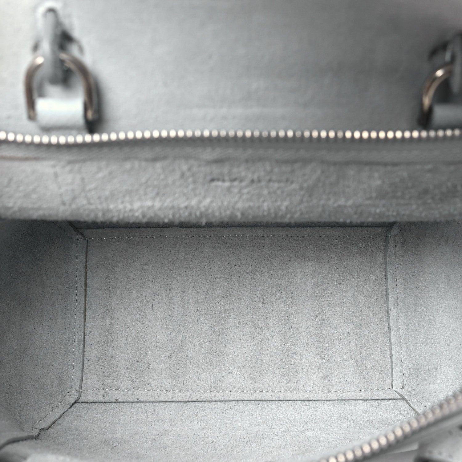 Celine Grained Calfskin Nano Belt Bag Mineral 5 of 10