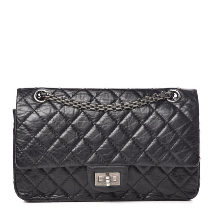 Chanel Aged Calfskin Quilted 2.55 Reissue 225 Flap Black 1 of 9
