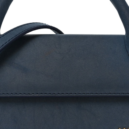 Jacquemus Nubuck Le Chiquito Long Dark Navy 6 of 8