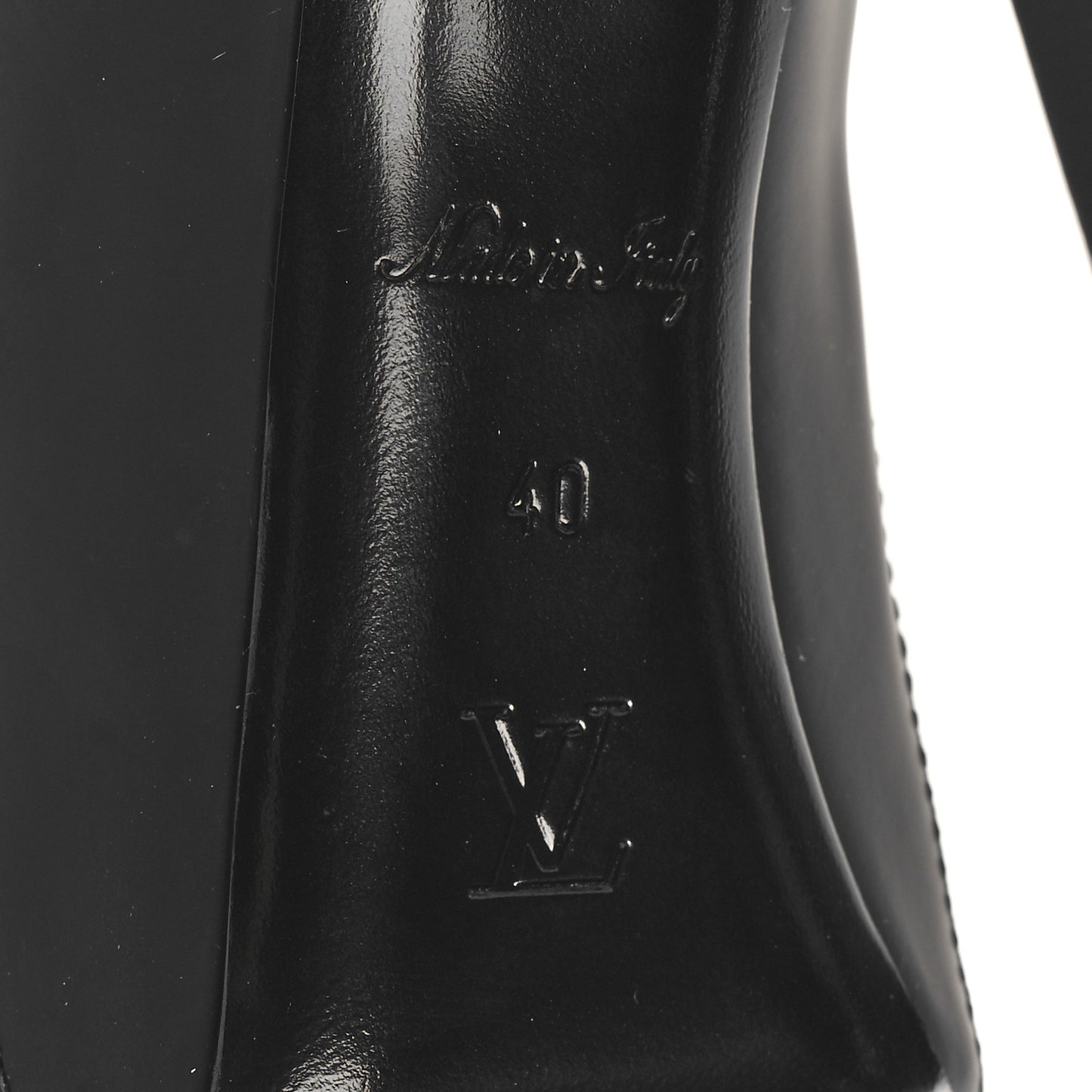 Calfskin Rubber Streamline Lace Up Pumps 40 Black White Pink