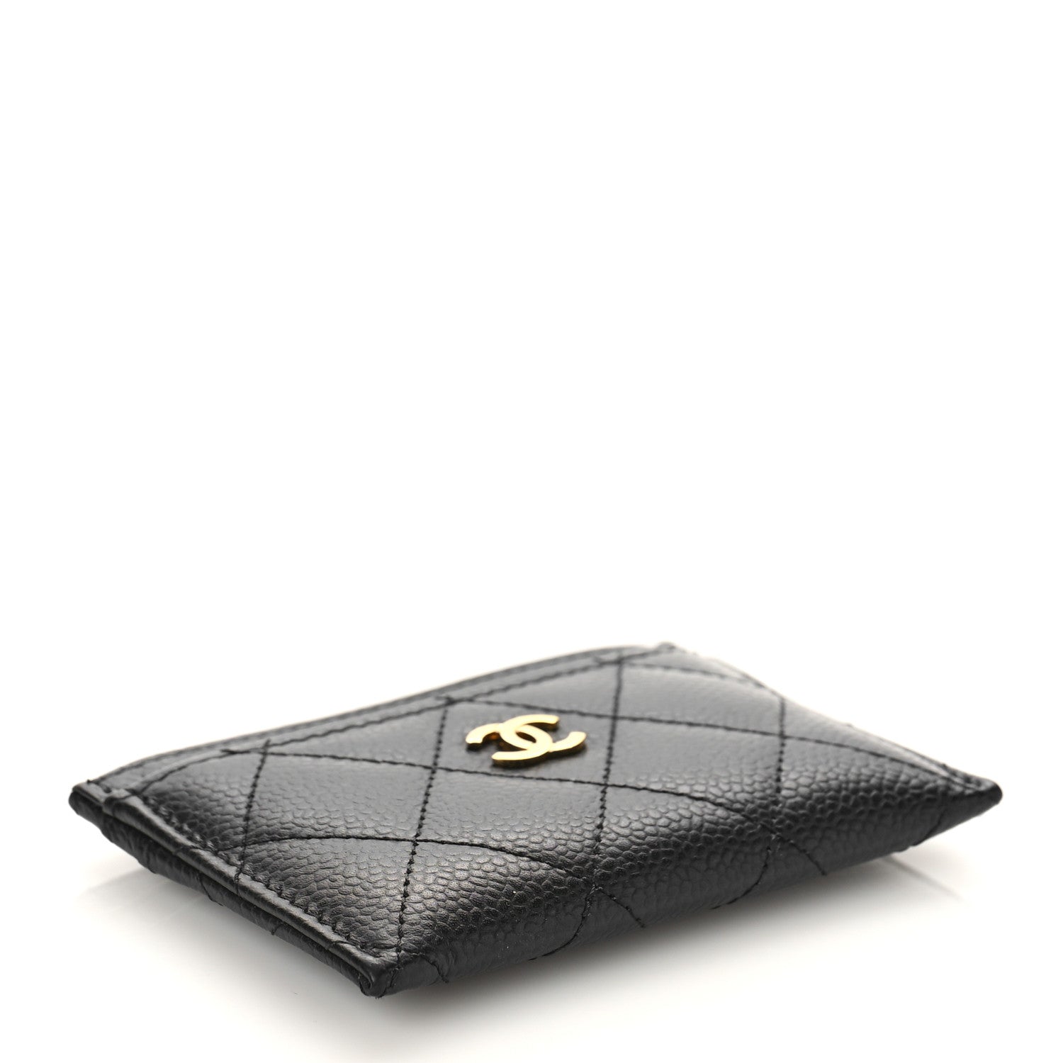 Chanel Caviar Quilted Card Holder Black 4 of 10