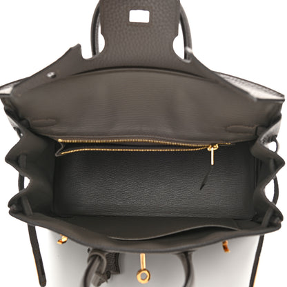 Hermes Togo Birkin 25 Etain 18 of 36