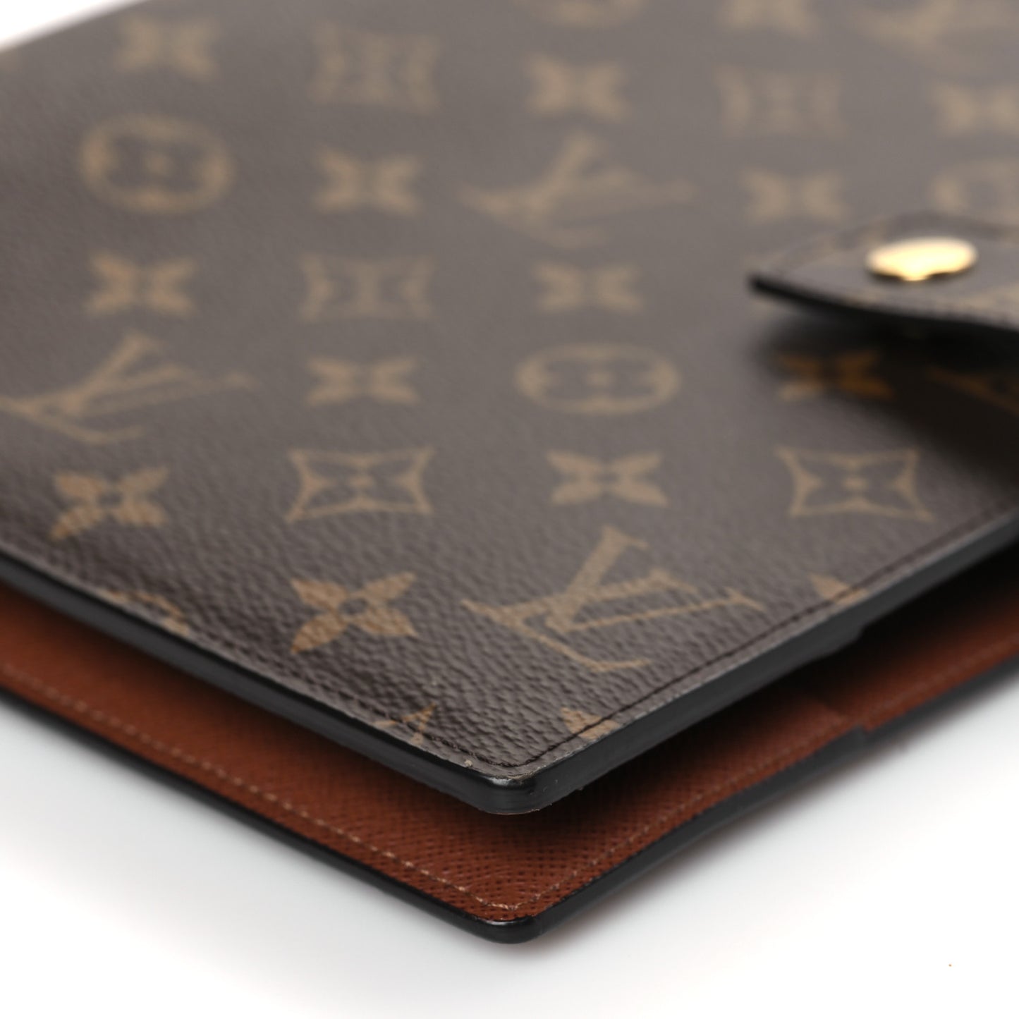 Monogram Large Ring Agenda Cover