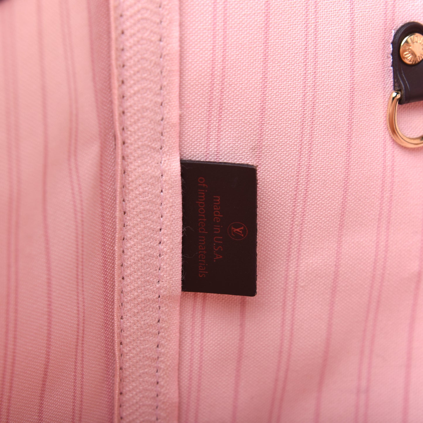 Damier Ebene Neo Neverfull MM Rose Ballerine